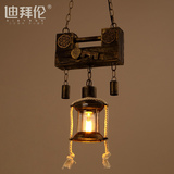 DBL 中式古典吊灯日式韩式东南亚风格单头装饰餐厅灯 连心锁吊灯