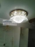 现代简约LED水晶灯客厅灯卧室灯创意餐厅灯楼梯吊灯圆球吊线灯具