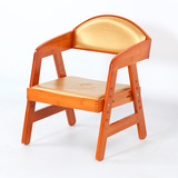 楠竹呵护宝贝可调节儿童靠背椅 实木皮小椅子宝宝椅子幼儿园板凳