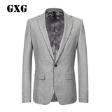 GXG[包邮]男装热卖 男士时尚套西商务休闲外套灰色西装#33113061