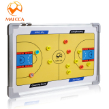 篮球战术板 磁性教练示教板 挂墙式铝合金边框 配笔磁石板擦