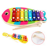 木质幼儿童手敲琴玩具琴婴儿益智早教1-2-3周岁宝宝音乐器小木琴