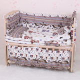 多功能环保儿童床好孩子婴儿摇床实木宜家婴儿床摇床护栏可折叠