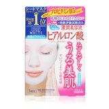 日本KOSE高丝亮透玻尿酸强化高保湿浓润美容液美肌面膜 5片