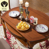 餐桌椅组合伸缩 小户型折叠伸缩圆餐桌 实木圆桌圆形饭桌吃饭桌子