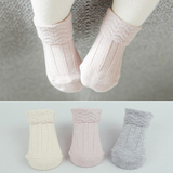 0-1-3岁6-12个月新生儿袜子婴儿秋冬纯棉男女宝宝童袜儿童袜女童
