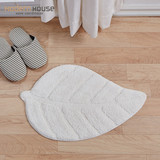 ModernHouse韩国时尚家居叶子形状门垫脚垫浴室厨房吸水防滑垫