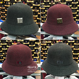 MLB韩国专柜代购 直邮 15冬季新款男女礼帽 金属标时尚百搭盆帽