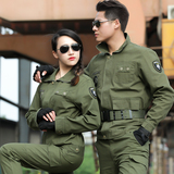 中国特种兵迷彩服作训服 户外野战军装套装 军绿耐磨工作服男正品