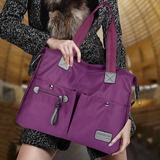 新款女包手提包大容量旅行背包 防水尼龙牛津布包 单肩斜挎大包包