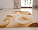 丹凰 进口100%纯羊毛客厅房间地毯卧室满铺茶几现代抽象地毯M-875
