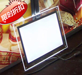 超薄纳米水晶灯箱 LED 相框 A3桌面 酒店点餐 COCO奶茶 可定做