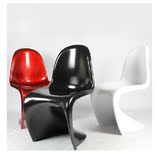 欧式个性S造型 公共场所休息椅子 时尚休闲餐椅 公司会所等候椅