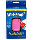 美国代购 Wet-Stop3尿床尿湿报警器提醒遗尿进口用品-粉色在途