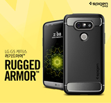 韩国Spigen SGP LG G5保护壳碳纤维纹手机壳硅胶套软壳防摔外壳