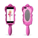 iPhone 6 Plus Moschino镜子芭比娃娃手机壳魔镜iphone5 5S保护套
