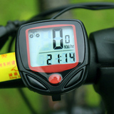 自行车骑行里程测速码表 山地车通用型有线计时器路程防水表装备