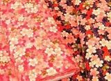 新年特惠 独家日本进口超美樱花制衣浴衣和服和风手工diy布料面料
