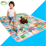 环保韩国婴儿童宝宝地板双面加厚拼图卡通防滑卧室泡沫地垫子大号