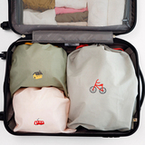 家居韩版旅行束口防水收纳袋 内衣物整理收纳袋子 旅行洗漱包