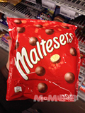 预定 荷兰进口巧克力Maltesers麦提莎原味可可脂 麦丽素192g
