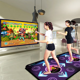 2015新款双人无限更新跳舞机高清中文电视电脑两用加厚跳舞毯包邮