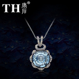 TH/唐后 采用施华洛世奇元素水晶项链 欧美2015新款饰品女锁骨链
