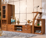 乌金木家具纯实木电视柜组合客厅简约现代中式家具高低厅柜储物柜