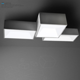 自由组合长方形创意个性客厅卧室灯饰大气简约温馨吸顶灯