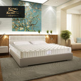 美国金可儿 超薄床垫 席梦思弹簧 1.8M 高箱床定制硬床垫 圣马洛