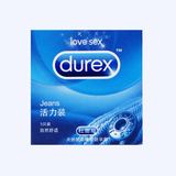 计生用品杜蕾斯避孕套 安全套活力装3只装批发价