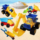 儿童沙滩推车宝宝沙滩玩具玩沙子玩具大号铲子沙漏挖沙塑料工具