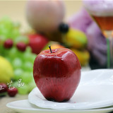 仿真红富士苹果假蛇果果蔬农作物模型水果店橱窗装饰品幼儿园教具