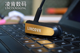 LINCOLN DIGITAL MP3播放器跑步 迷你运动MP3 头戴式MP3播放器