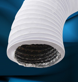 铝箔复合管 卫生间换气扇浴霸排风扇排气管 铝箔通风管 排油烟管