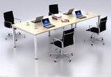 北京办公家具会议桌长桌板式办公桌简约现代白色大小型条形培训桌
