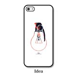 Idea 清新文艺灯泡苹果5s iphone6 plus case创意保护手机壳