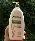 美国购加拿大Aveeno艾维诺成人燕麦保湿润肤露乳液591ml 孕妇适用