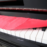 琴配件包邮高级超极细纤维钢琴键盘盖布 键盘呢琴键罩防尘布钢