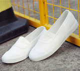 夏季文艺小白鞋女韩版休闲鞋板鞋透气平底学生鞋女鞋纯白色帆布鞋