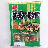 日本进口零食*三幸制果 芥末味杏仁坚果芝士米饼 43g