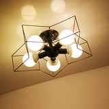 600mm超大吸顶灯现代简约创意个性卧室客厅灯 北欧宜家几何吸顶灯