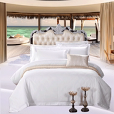 床上用品床单单件全棉纯色白色纯白被单纯棉双人单人宾馆酒店美容