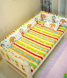 可拆洗全棉儿童床帏婴儿定做宝宝纯棉透气三面床围床品套包邮