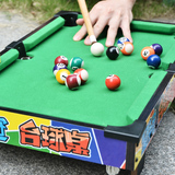 皇冠便携式儿童台球桌80661 迷你型美式桌球台 家用亲子互动玩具