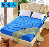 法莱绒保暖床笠式床垫防可清洗可折叠单双人滑寝室床垫子保护垫