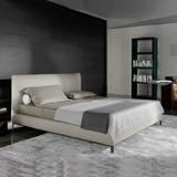 现代简约卧室布艺床1.8米1.5米软床定制家具 特价软包床婚床包邮