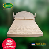 泰国进口纯天然全乳胶床垫1.8/1.5米无弹簧席梦思床垫5cm10cm