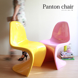 创意造型panton chair玻璃钢潘东S椅塑料个性综艺节目装饰洽谈椅