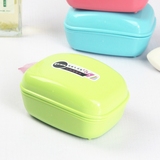 满2个包邮创意塑料旅行皂盒 便携带盖密封旅游香皂盒大号肥皂盒